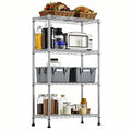 1000 lbs Storage Shelving Steel Heavy Duty 4-Tier Steel Organizer
